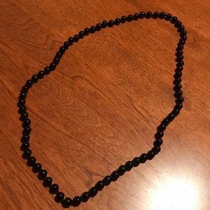 Onyx Bead Necklace